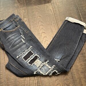 L&B Blue Boyfriend Jeans Relaxed Fit